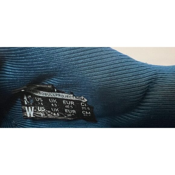 Nobull superfabric trainers in bright blue. Size 7.5(M)/9(W). - Picture 9 of 9